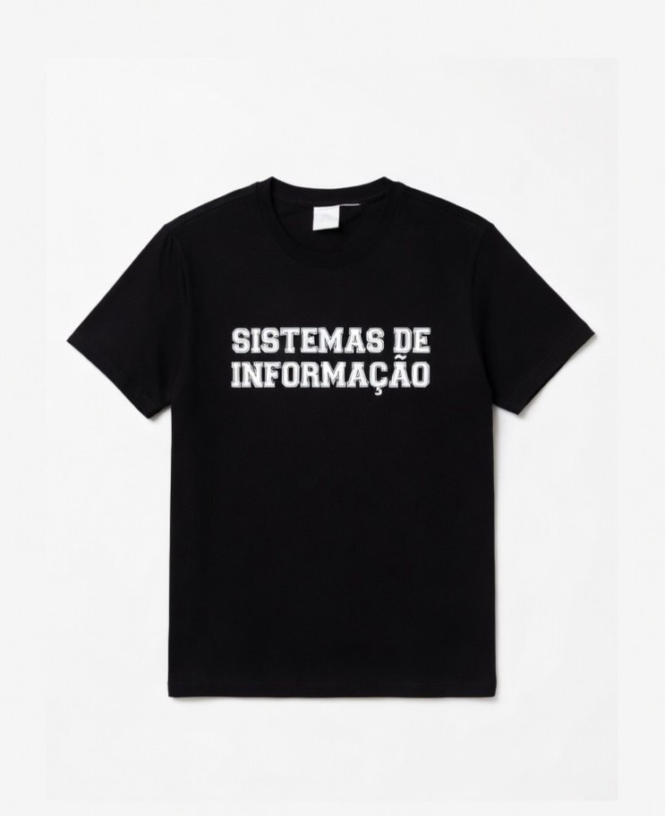 Camisa Sistemas de Informação Preta